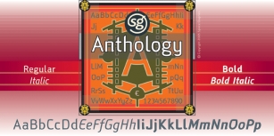 Anthology SG Font Download