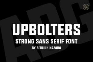 Upbolters Font Download