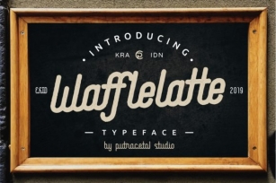 Waffle Latte Family Font Download