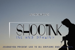 Shootink Font Download