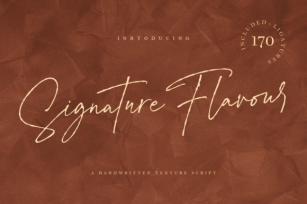 Signature Flavour Font Download