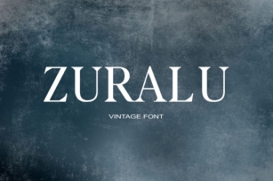 Zuralu Font Download
