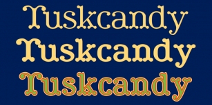 Tuskcandy Font Download