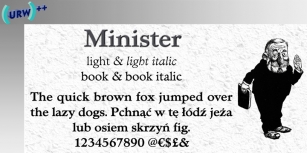 Minister Font Download