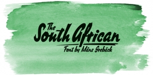 South African Font Download