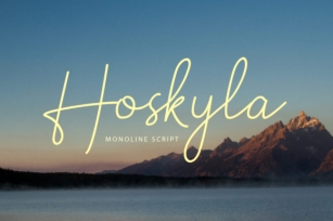 Hoskyla Font Download