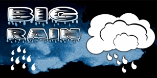 Big Rain Font Download