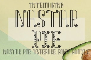 Nastar Pie Font Download
