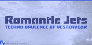 Romantic Jets Font Download