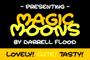Magic Moons Font Download