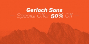 Gerlach Sans Font Download