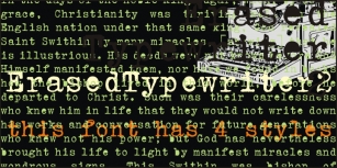 Erased Typewriter 2 Font Download