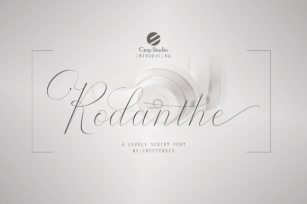 Rodanthe Duo Font Download