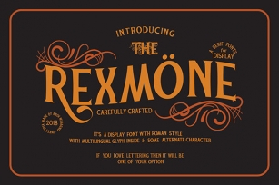 Rexmone Font Download