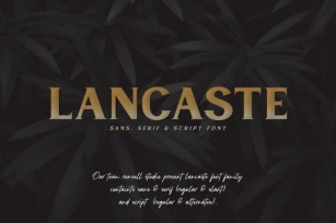 Lancaste Family Font Download
