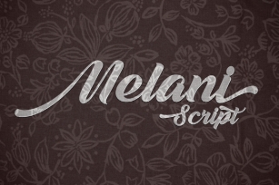 Melani Script Font Download