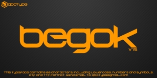 Begok Font Download