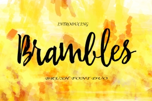 Brambles Font Download