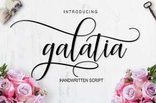 Galatia Script Font Download