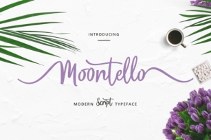 Moontello Script Font Download
