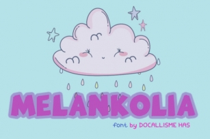 Melankolia Font Download