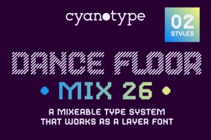 Dance Floor MIx 26 Font Download