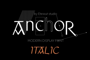 Anchor Italic Font Download