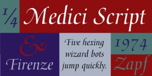 Medici Script Font Download