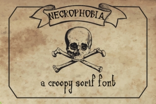Necrophobia Font Download