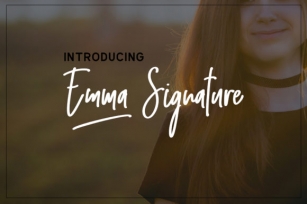 Emma Signature Font Download