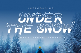 Under The Snow Font Download