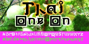 Thai One On Font Download