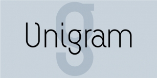Unigram Font Download
