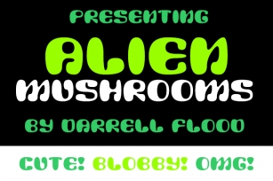 Alien Mushrooms Font Download