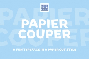 Papier Couper Font Download