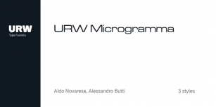 Microgramma Font Download