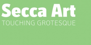 Secca Art Font Download