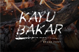 Kayu Bakar Font Download