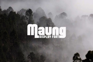 Maung Font Download