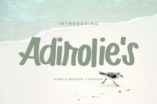Adirolie's Font Download