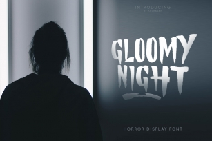 Gloomy Night Font Download