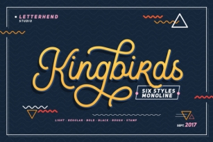 Kingbirds Script Font Download