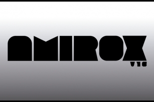 Amirox Font Download