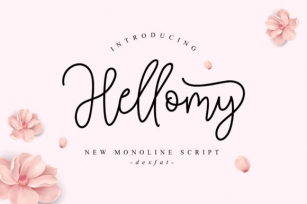 Hellomy Script Font Download