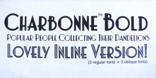 Charbonne Font Download