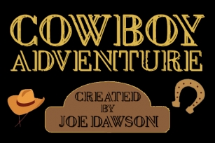 Cowboy Adventure Font Download