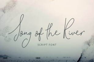Song of the River Font Download