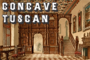 Concave Tuscan Family Font Download