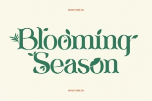 Blooming Season Font Download