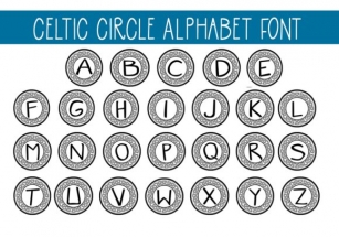 Celtic Circle Font Download